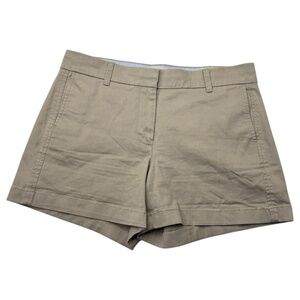 J.Crew Khaki 4" Stretch Pockets Chino Shorts